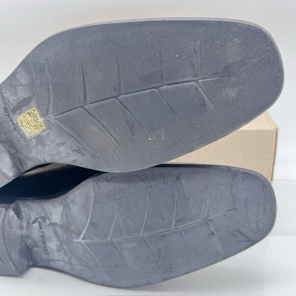 Bruno Magli Raging Nappa Slip On Loafer Dress Shoes Black Leather Men US 11 $395 - Picture 10 of 12